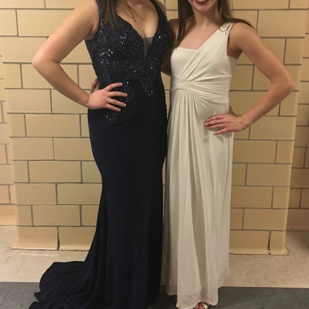 Navy JVN by Jovani Prom Dress